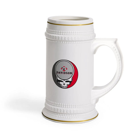 Davidson College Grateful Dead Stealie Beer Stein Mug - StealieShop